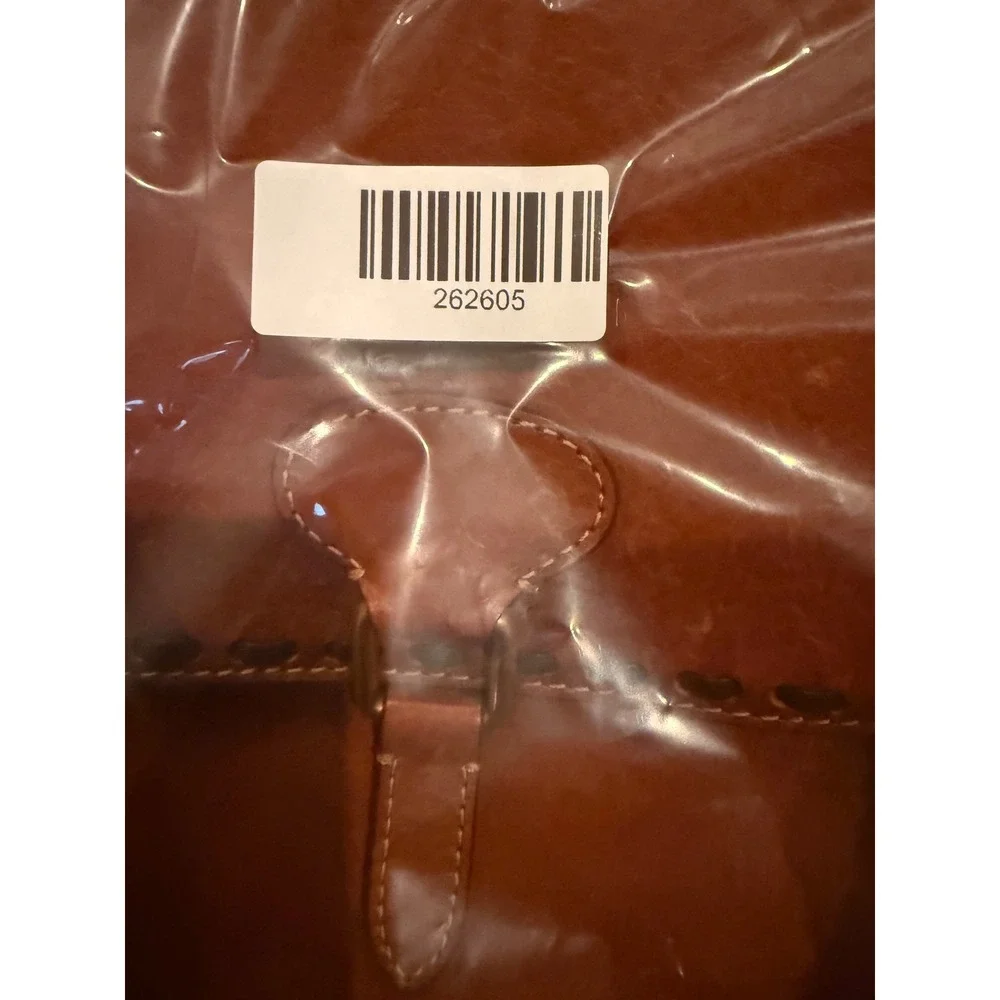 Dooney & Bourke Florentine Vachetta Leather Satchel Handbag Natural Brown Purse